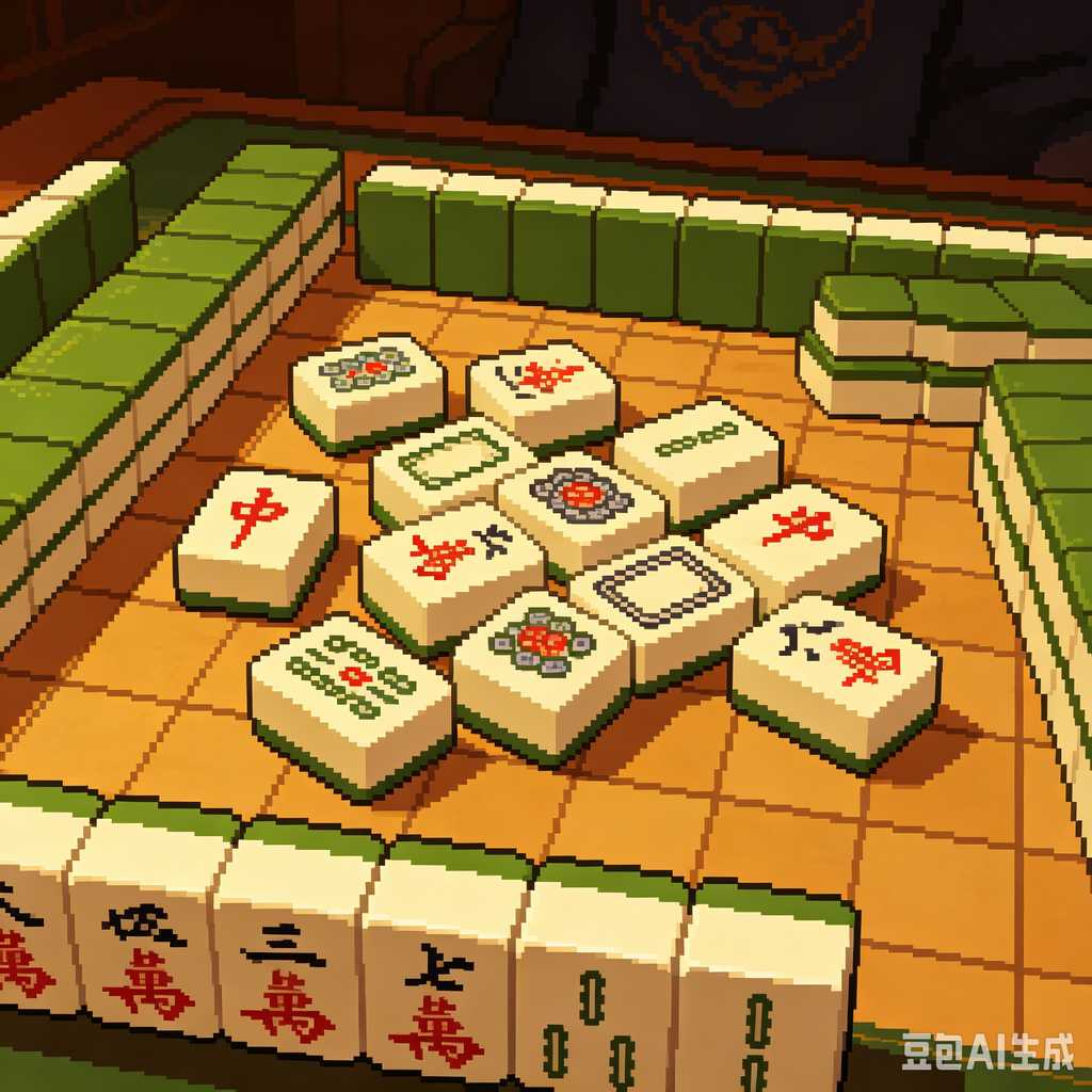 fashionable mahjong game set