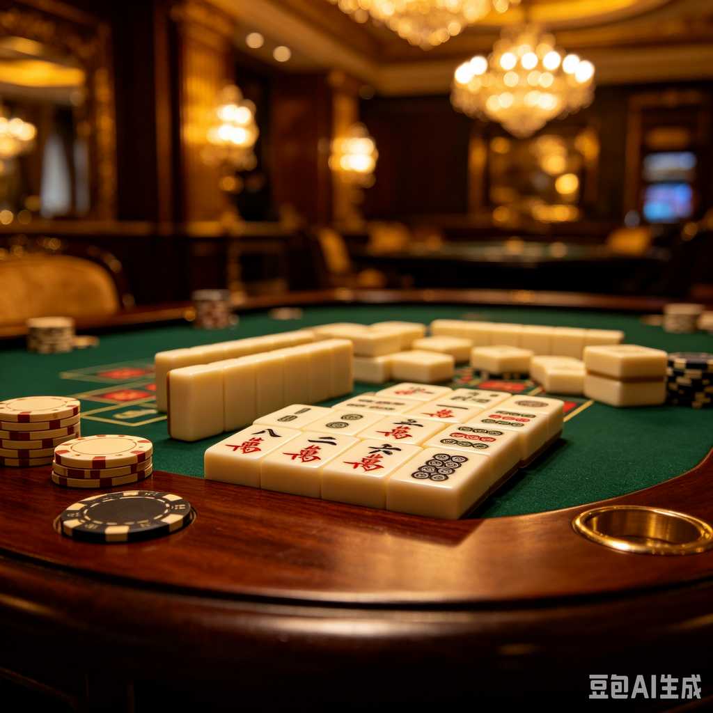 modern color mahjong tiles